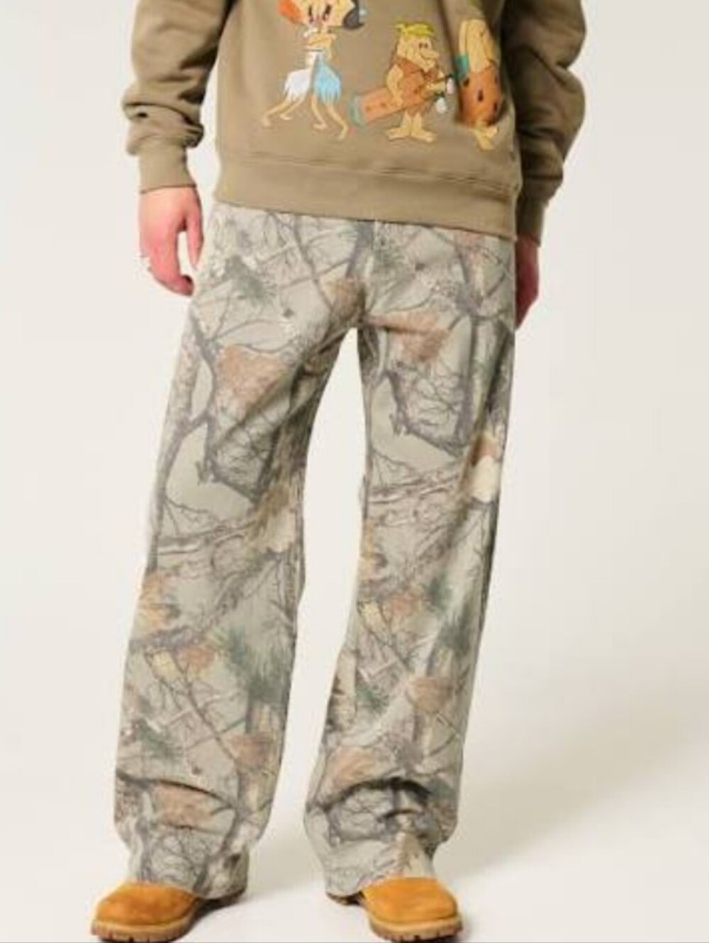 Hollister Super Baggy Realtree Camo Jeans 31x30